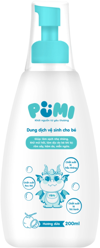 Dung dịch vệ sinh cho bé